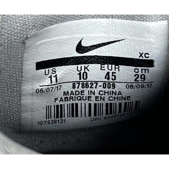 NIKE PG 1 SUPERSTITION PAUL GEORGE BASKETBALL SHOES GREY RARE 878627-009 SIZE 11 main image 5